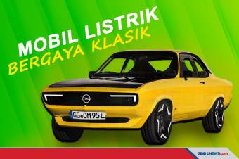 Opel Meluncurkan Mobil Listrik Manta GSe Bergaya Klasik
