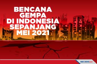 Bencana Gempa Bumi di Indonesia Sepanjang Mei 2021