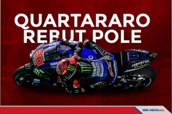 Quartararo Rebut Pole di Kualifikasi MotoGP Italia 2021