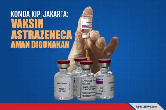 Komda KIPI Jakarta: Vaksin AstraZeneca Aman untuk Digunakan