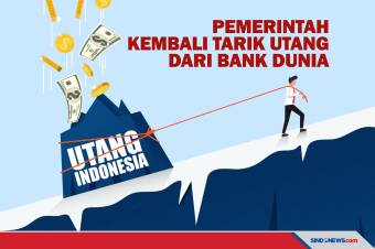 Indonesia Kembali Tarik Utang dari Bank Dunia 800 Juta Dolar