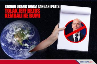 Ribuan Orang Tanda Tangani Petisi Tolak Jeff Bezos Kembali ke Bumi