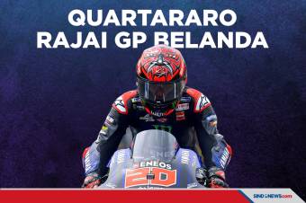 Fabio Quartararo Rebut Kemenangan di GP Belanda 2021