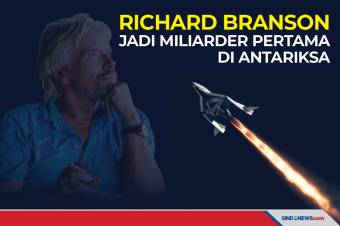 Richard Branson Jadi Miliarder Pertama di Antariksa