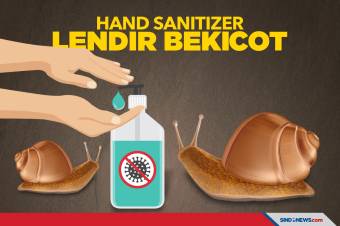 Mahasiswa Unair Olah Lendir Bekicot Jadi Hand Sanitizer