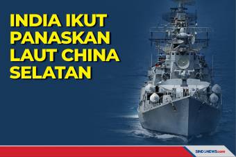 Kerahkan 4 Kapal Perang, India Ikut Panaskan Laut China Selatan