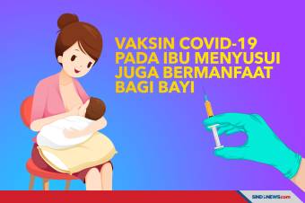Vaksin Covid-19 pada Ibu Menyusui Juga Bermanfaat bagi Bayi