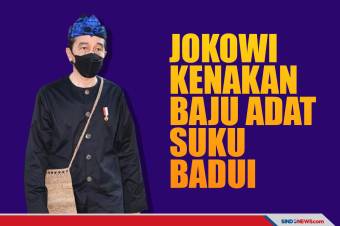 Sidang Tahunan MPR, Presiden Jokowi Pakai Baju Adat Suku Baduy