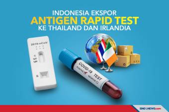 Indonesia Ekspor Antigen Rapid Test ke Thailand dan Irlandia
