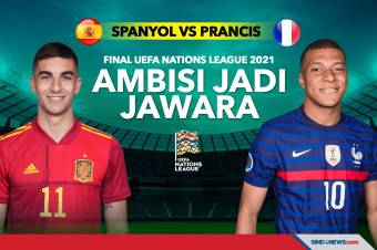 Final UEFA Nations League: Spanyol vs Prancis, Ambisi Jadi Jawara