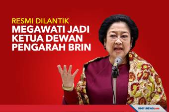 Resmi Dilantik, Megawati Jadi Ketua Dewan Pengarah BRIN