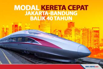 Mirip MRT, Modal Kereta Cepat Jakarta-Bandung Balik 40 Tahun