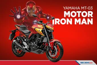 Keren, Yamaha Brasil Luncurkan Motor Superhero Iron Man