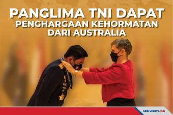 Panglima TNI Dapat Penghargaan Kehormatan dari Australia