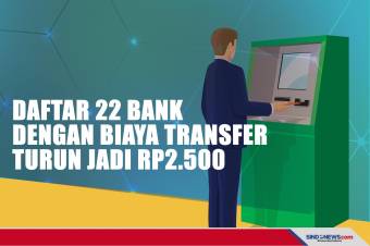 Daftar 22 Bank dengan Biaya Transfer Turun Jadi Rp2.500