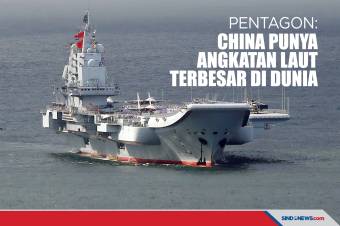 Pentagon: China Punya Angkatan Laut Terbesar di Dunia