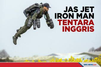 Canggih, Jas Jet Iron Man Terbangkan Tentara Inggris