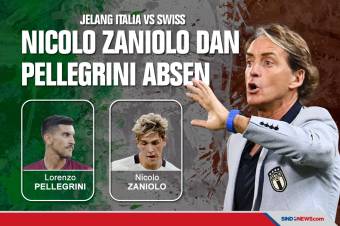 Mancini Pastikan Nicolo Zaniolo dan Pellegrini Absen Lawan Swiss