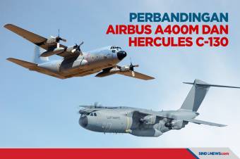 Perbandingan Airbus A400M dan Hercules C-130 yang Perkuat TNI AU