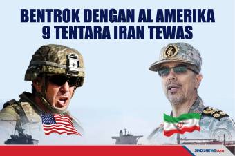 9 Tentara Iran Tewas dalam Bentrokan dengan AL Amerika
