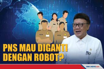 PNS Mau Diganti dengan Robot? Tjahjo: Keinginan Pak Jokowi