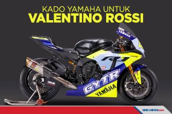R1 GYTR Tribute, Kado Termanis Yamaha untuk Valentino Rossi