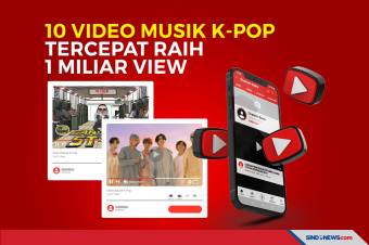 Berikut 10 Video Musik K-Pop Tercepat Raih 1 Miliar View