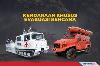 Kendaraan Khusus Evakuasi di Lokasi Bencana Indonesia