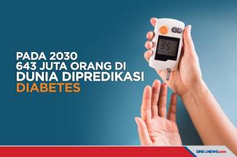 Pada 2030, 643 Juta Orang di Dunia Dipredikasi Menderita Diabetes