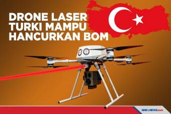 Pertama di Dunia, Drone Laser Buatan Turki Bisa Hancurkan Bom