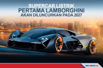 Supercar Listrik Pertama Lamborghini Akan Diluncurkan 2027