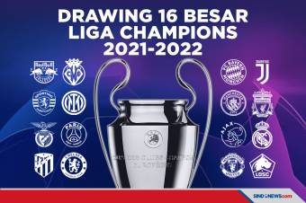 Hasil Drawing 16 Besar Liga Champions Musim 2021/2022:
