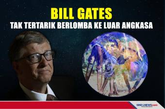 Bill Gates Tidak Tertarik Berlomba ke Luar Angkasa