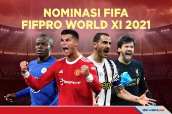 Nominasi FIFA FIFPro Men's World XI 2021, Tak Ada Mo Salah