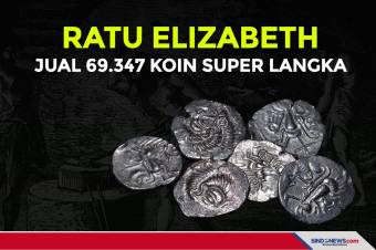 Ratu Elizabeth Jual 69.347 Koin Super Langka Zaman Besi