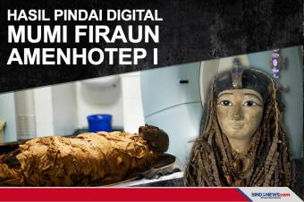 Mumi Firaun Amenhotep I Dipindai Digital, Ternyata disunat