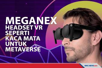 MeganeX, Headset VR Seperti Kaca Mata untuk Sambut Metaverse