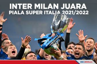Kalahkan Juventus, Inter Milan Juara Piala Super Italia 2021/2022