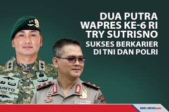 2 Putra Wapres Ke-6 RI Try Sutrisno Sukses di TNI dan Polri