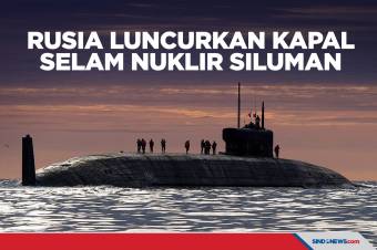 Rusia Luncurkan Kapal Selam Nuklir Siluman dengan Senjata Canggih