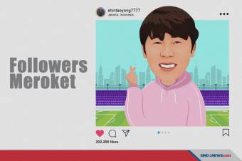Makin Terkenal, Pengikut Shin Tae-yong di Instagram Terus Naik