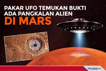 Pakar UFO Temukan Bukti Ada Pangkalan Alien di Mars