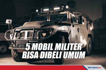 Berikut ini 5 Mobil Militer yang Bisa Dibeli Konsumen Umum
