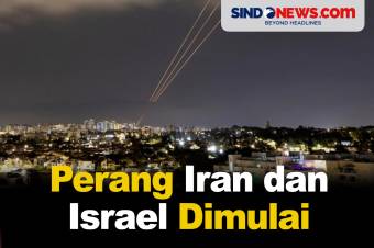 Perang Dimulai! 100 Rudal dan Drone Iran Diluncurkan ke Israel