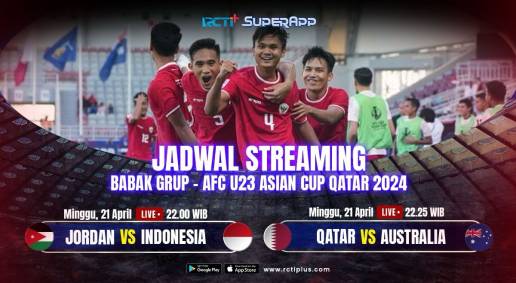 Menang Lawan Australia, Kali Ini Timnas Indonesia Siap Lawan Yordania di AFC U23 Asian Cup
