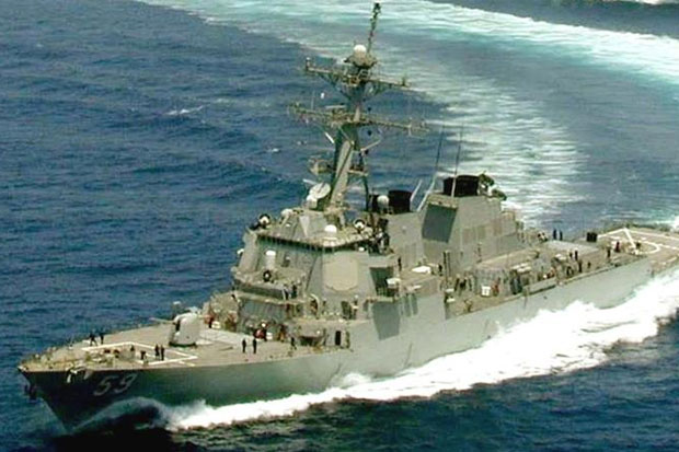 Bersitegang dengan China, Kapal Perang AS Malah Berlayar ke Selat Taiwan