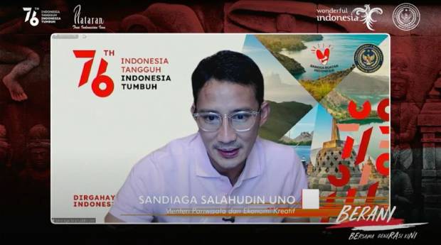 Sandiaga Ajak Generasi Muda Promosikan Indonesia Jadi Pusat Ekonomi Wisata