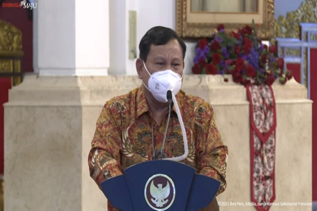 Bela Jokowi Soal Penanganan Covid-19, Prabowo: We Are on The Right Track