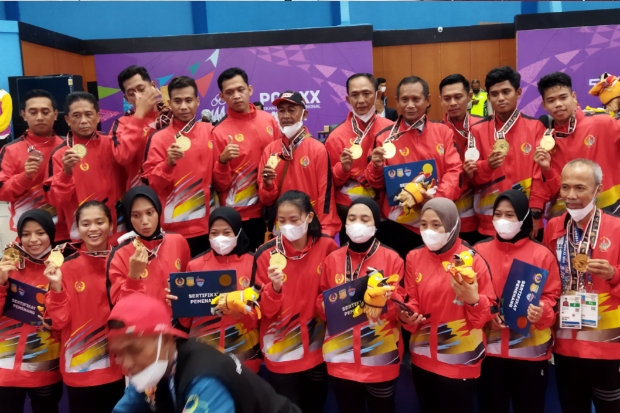 Kawinkan Medali Emas, Sepak Takraw Sulsel Juara Umum di PON Papua