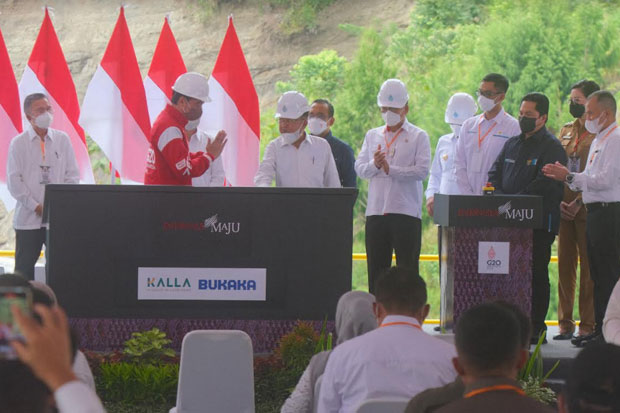 Presiden Jokowi Datang Langsung Resmikan PLTA Poso dan PLTA Malea